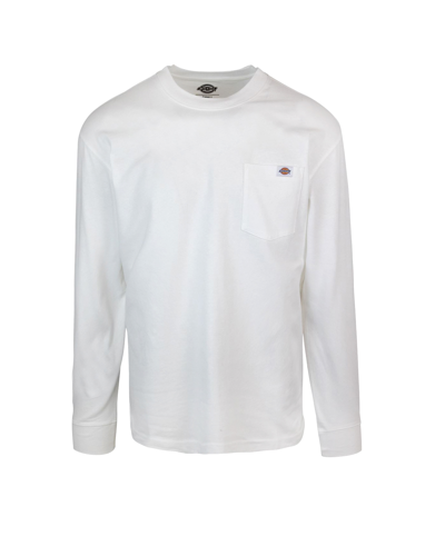 Shop Dickies T-shirt Luray Pocket White In Dkwhx