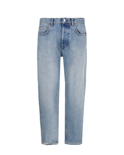 Shop Amish Stand Stone Jeans In Recycled Cotton In 999blu