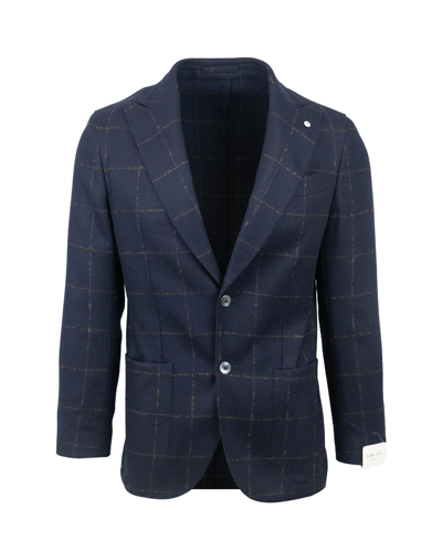 Shop L.b.m 1911 Classic Check Patterned Jacket In 01
