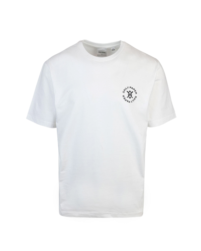 Shop Daily Paper T-shirt Circle In White