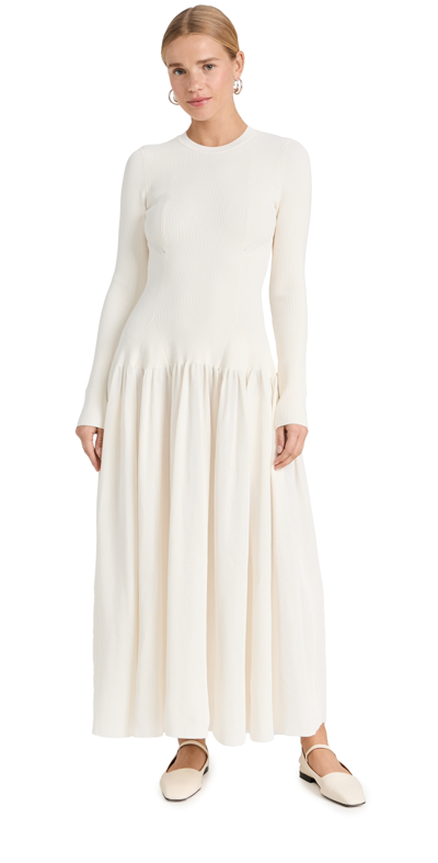 Shop Altuzarra Denning Dress Natural White