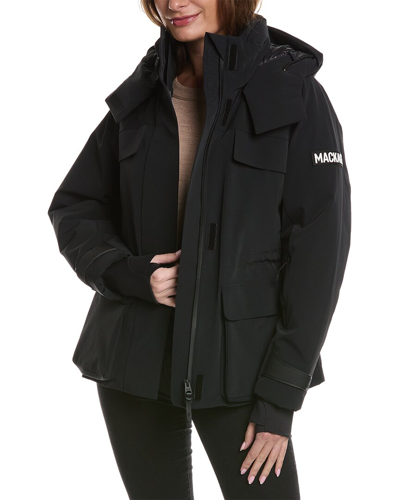 Shop Mackage Iclyn R Medium Down Ski Jacket In Black