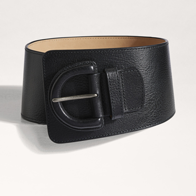 Shop Sam Edelman Corset Belt Black