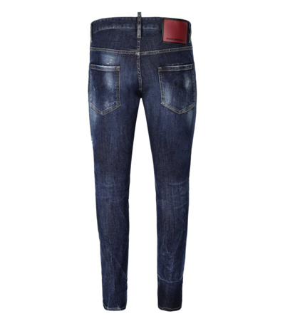 Shop Dsquared2 Skater Blue Jeans