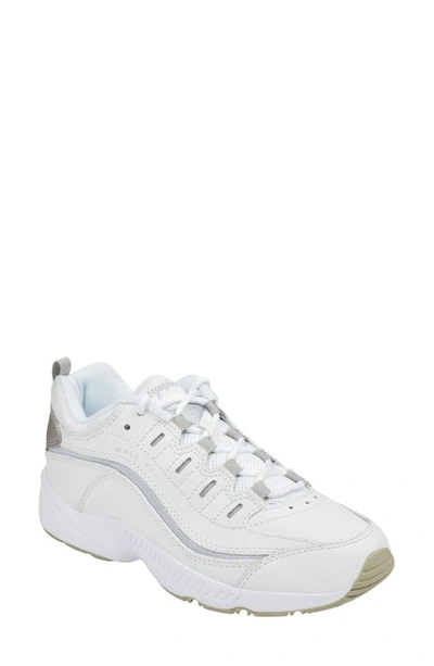 Shop Easy Spirit Romy Sneaker In White/ Grey