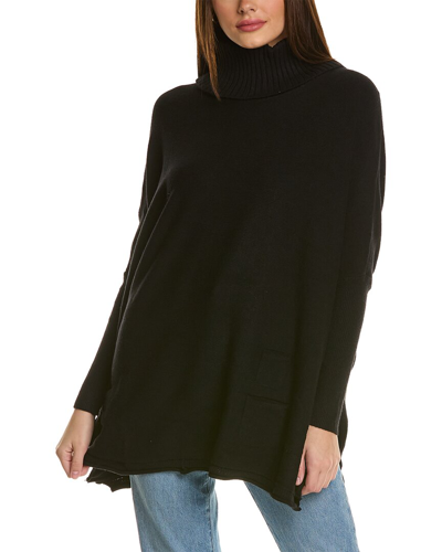 Shop Renuar Cowl Sweater Tunic In Black