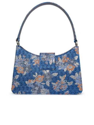 Shop Furla ' 1927' Blue Cotton Blend Bag