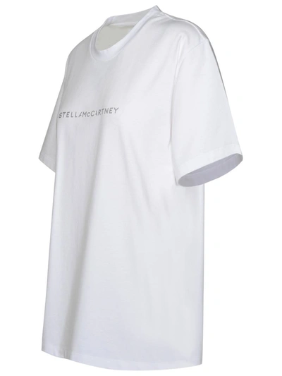 Shop Stella Mccartney White Organic Cotton T-shirt