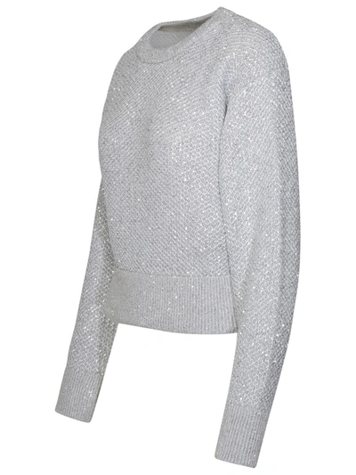 Shop Stella Mccartney Sequins Shirt In Grey