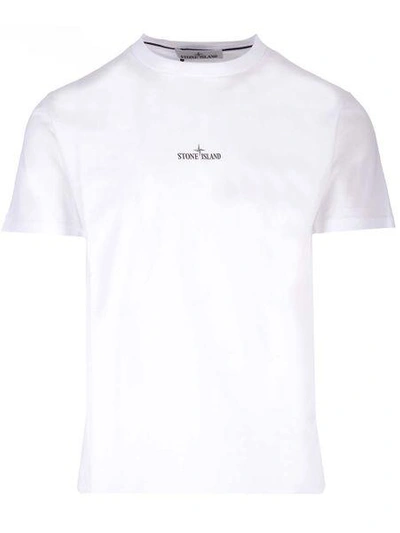 Shop Stone Island T-shirts & Tops In White