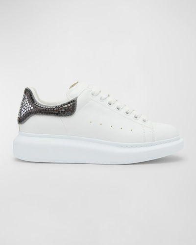 Shop Alexander Mcqueen Oversized Sneakers In White Multi