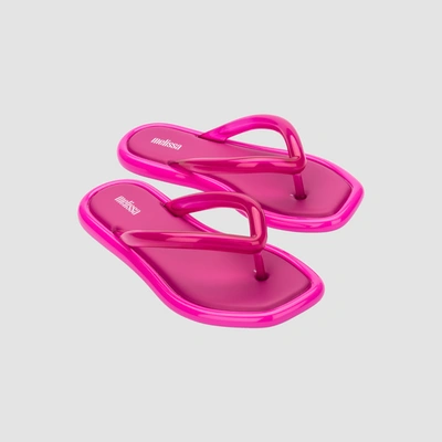 Shop Melissa Airbubble Flip Flop In Pink