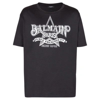 Shop Balmain T-shirts In Black