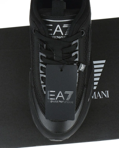 Shop Ea7 Emporio Armani Shoes In Black