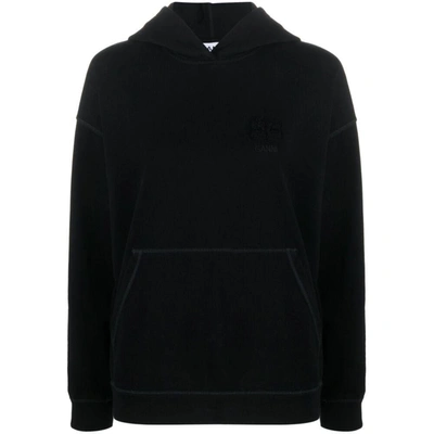 Shop Ganni Sweatshirts In Black