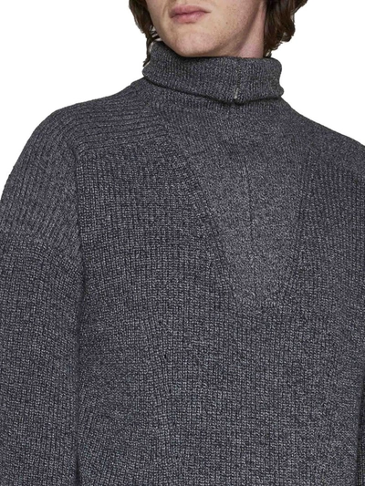 Shop Isabel Marant Marant Sweaters In Faded Black