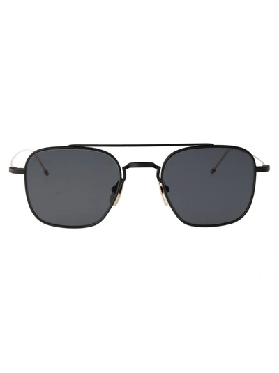 Shop Thom Browne Sunglasses In 005 Black