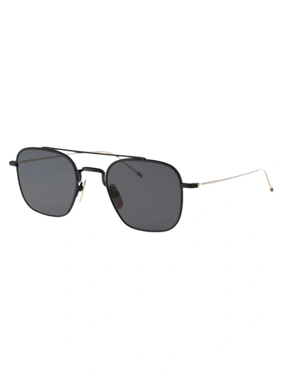 Shop Thom Browne Sunglasses In 005 Black