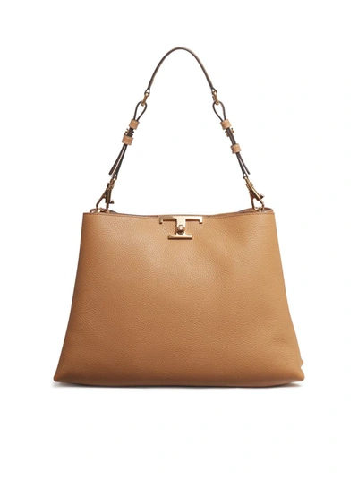 Shop Tod's Totes Bag In Brown