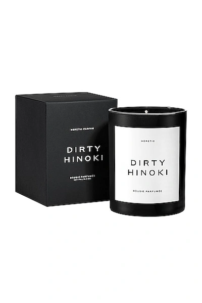 Shop Heretic Parfum Dirty Hinoki Bougie Parfume Candle In N,a