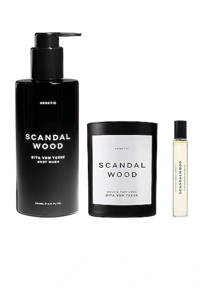 Shop Heretic Parfum Scandal Wood Set In N,a