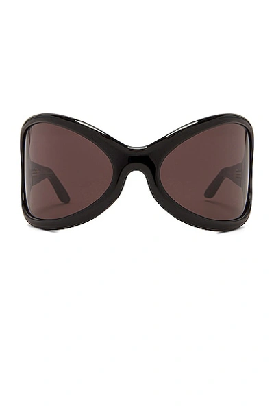Shop Acne Studios Large Sunglasses In Black