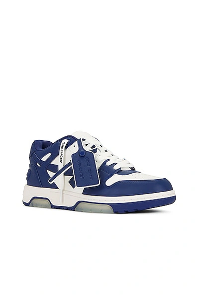 Shop Off-white Out Of Office Sneaker In White & Dusty Blue