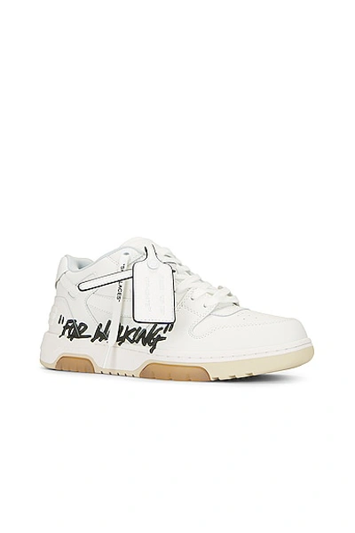 Shop Off-white Out Of Office For Walking Sneaker In White & Black