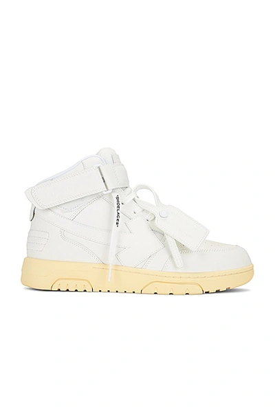 Shop Off-white Out Of Office Mid Top Sneaker In White