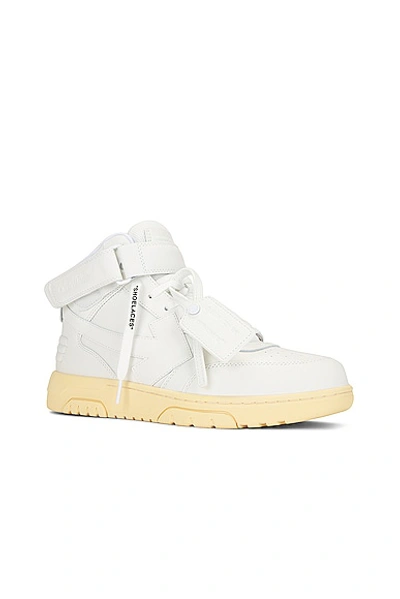 Shop Off-white Out Of Office Mid Top Sneaker In White