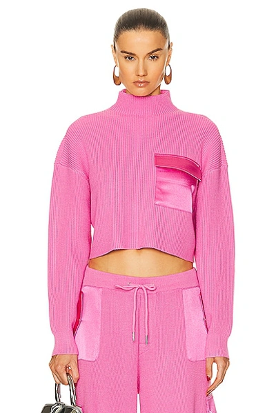 Shop Ser.o.ya Donna Sweater In Malibu Pink
