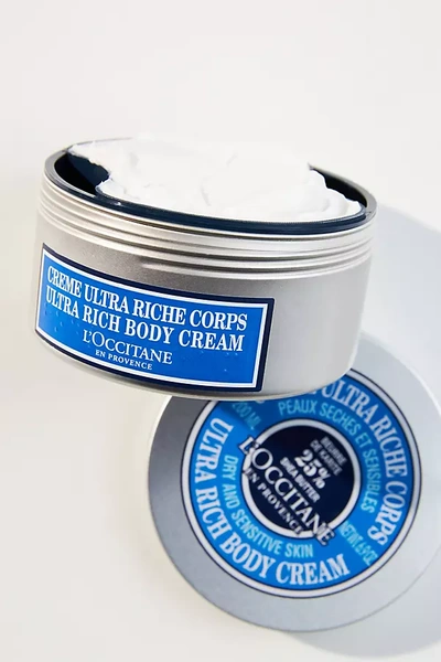 L'occitane Shea Butter Ultra Rich Body Cream In Blue