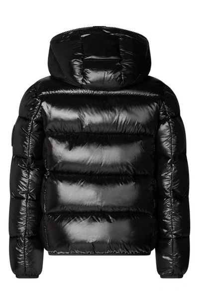 Save The Duck Boys' Artie Hooded Puffer Jacket - Little Kid, Big Kid In Black