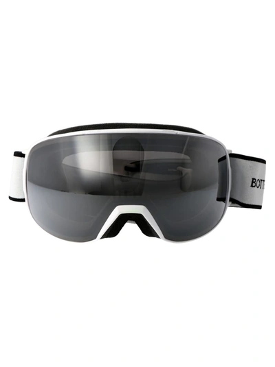 Bottega Veneta Sunglasses In 005 White White Silver
