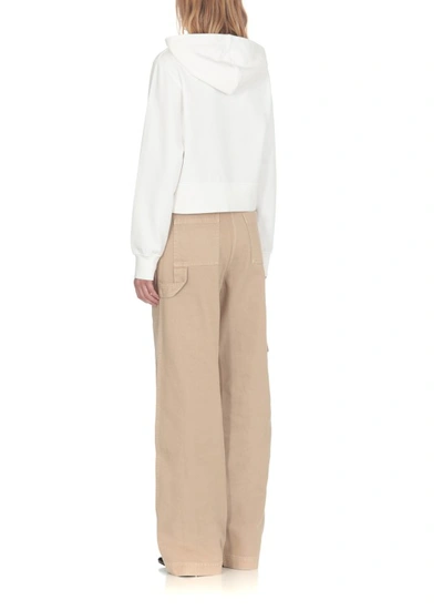 Shop Palm Angels Bull Cargo Trousers In Neutrals