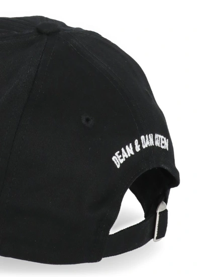 Shop Dsquared2 Baseball Cap With Logo In Black