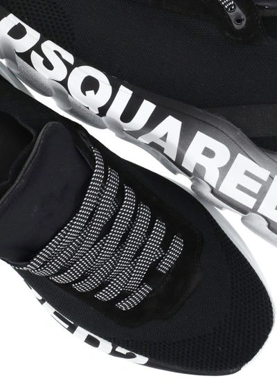 Shop Dsquared2 Fly Sneakers In Black