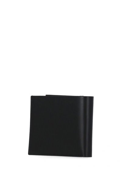 Shop Jil Sander Leather Wallet In Black