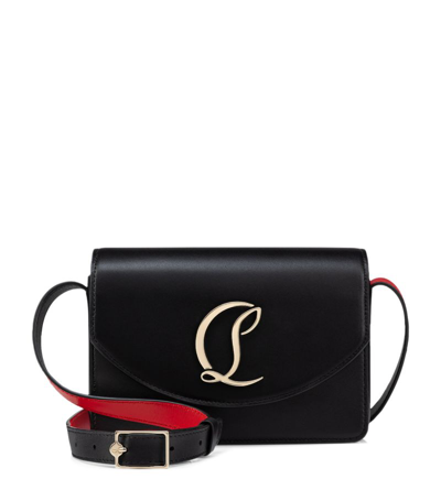Shop Christian Louboutin Loubi54 Leather Cross-body Bag In Black