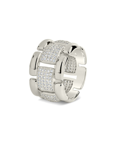 Shop Sterling Forever Cz Avina Eternity Ring