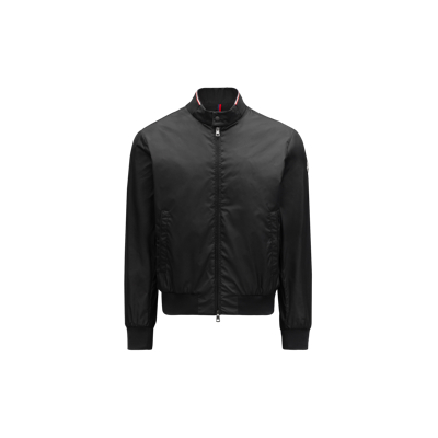 Shop Moncler Collection Reppe Rain Jacket Black