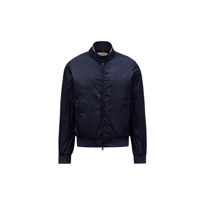 Shop Moncler Collection Reppe Rain Jacket Blue