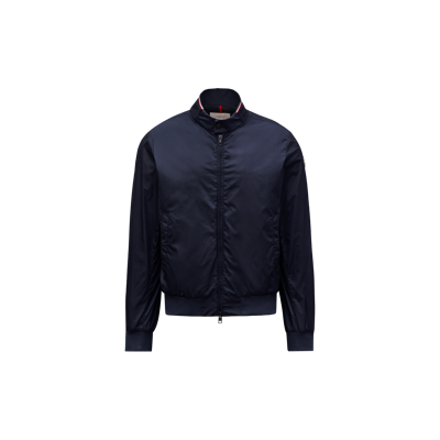 Moncler Reppe Rain Jacket, Men, Blue, Size: 6 In Blue