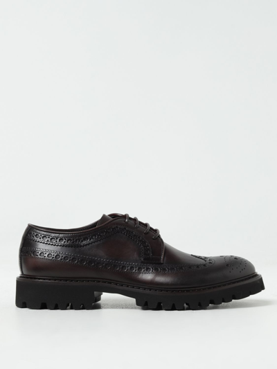 Shop Corvari Brogue Shoes  Men Color Ebony