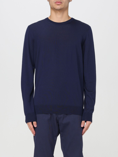 Shop Drumohr Wool Sweater In Blue 1