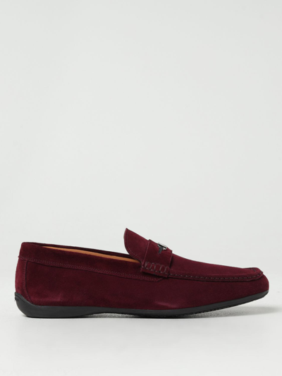 Shop Moreschi Loafers  Men Color Red