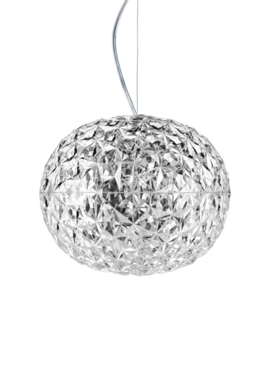 Shop Kartell Planet Suspension Lamp In Crystal