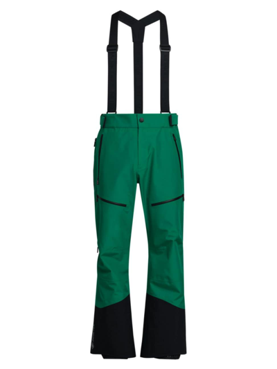 Shop Moncler Men's Grenoble Ski Pants In Green