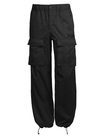 Shop Ksubi Men's Speeder Fugitive Cargo Pants In Black