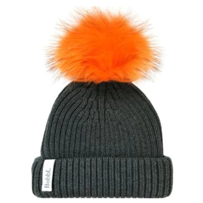 Shop Bobbl Classic Pompom Hat In Orange